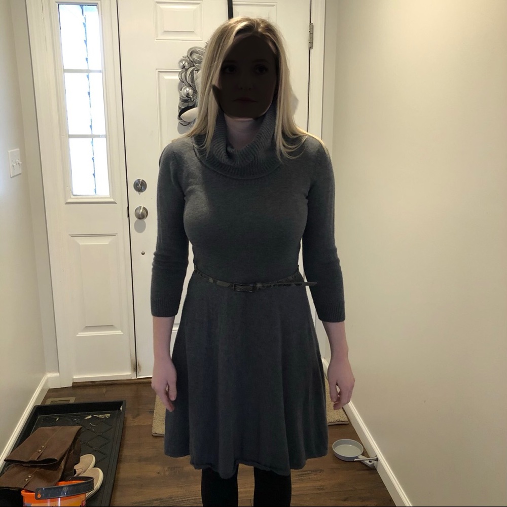 The Limited Sweater Dress with Belt